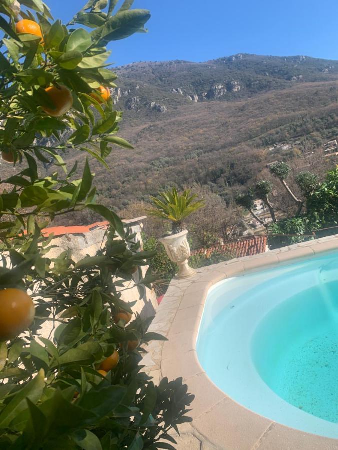 Charmante Maison Avec Piscine Gourdon  Exterior photo